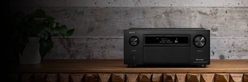 Denon AVR-A10H AV receiver, alternate view