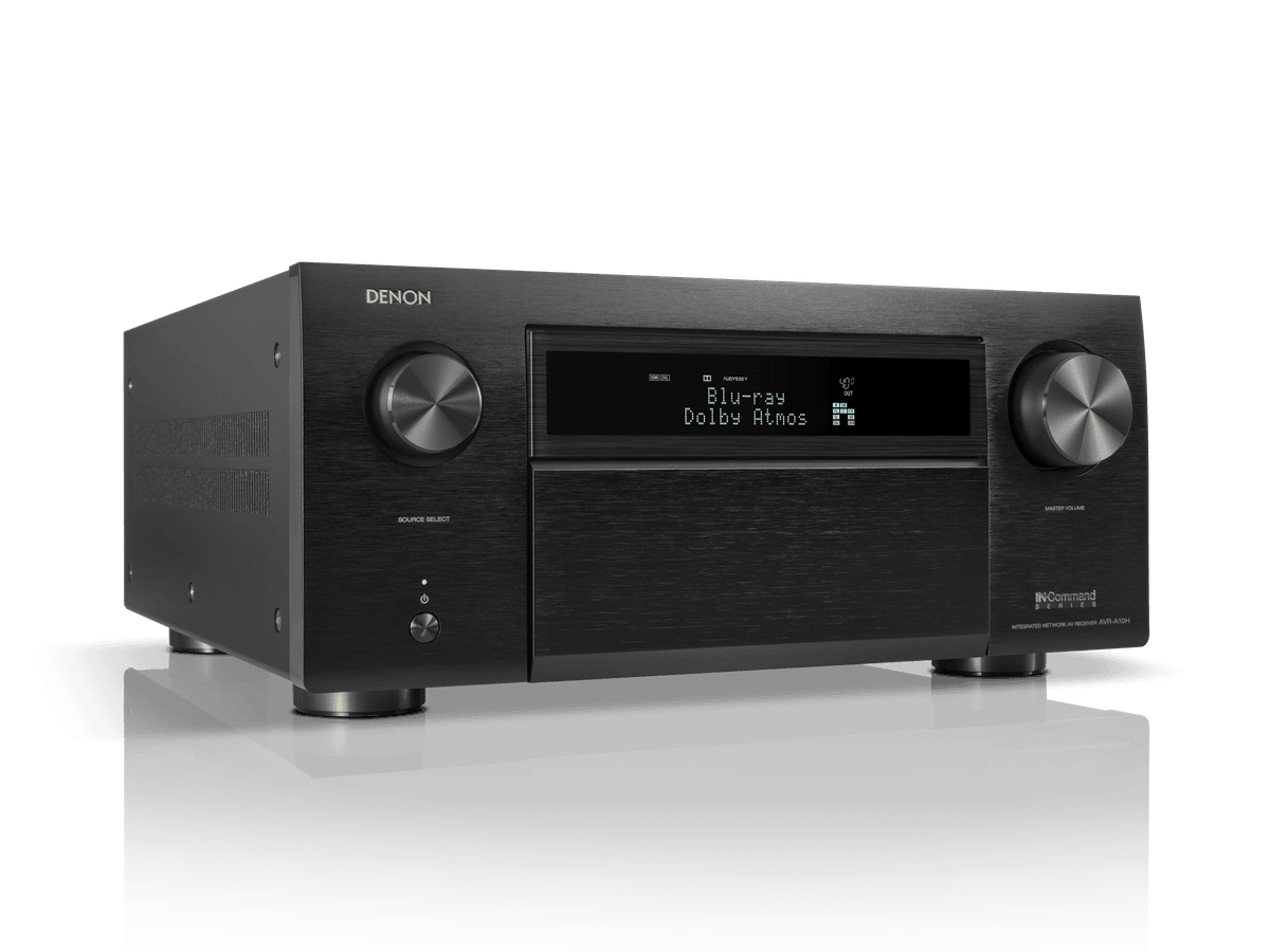 Denon AVR-A10H AV receiver, front view