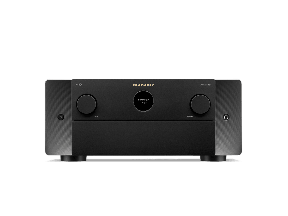 Marantz AV 10 AV preamplifier processor, front view