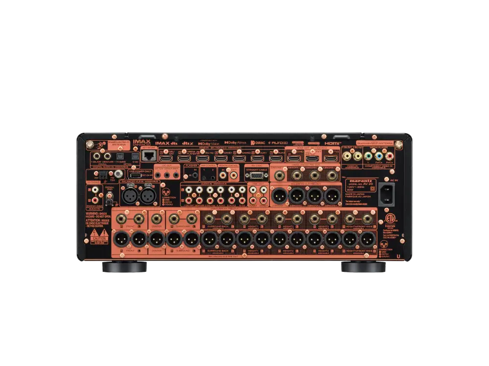 Marantz AV 20 AV preamplifier processor, alternate view