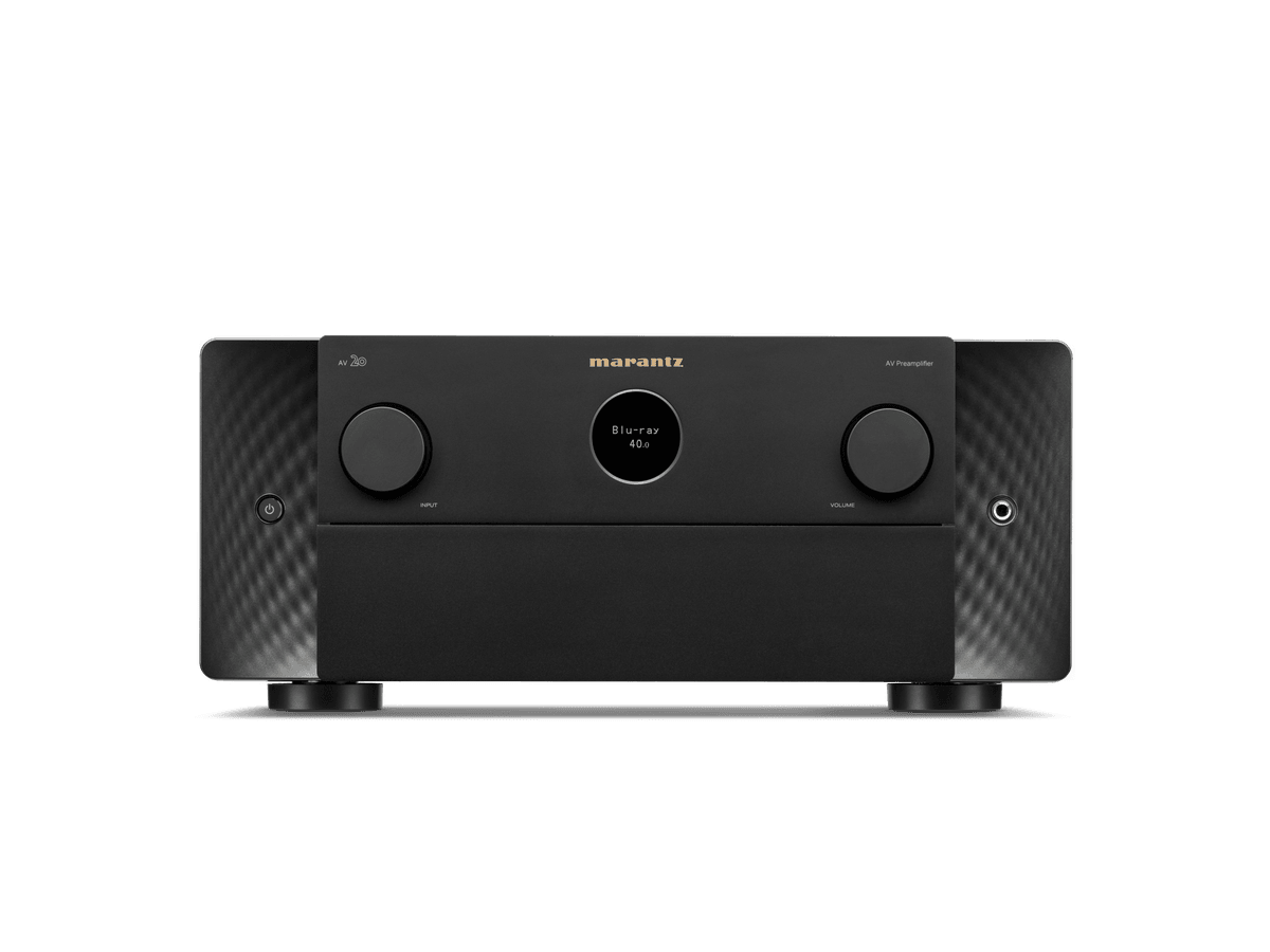 Marantz AV 20 AV preamplifier processor, front view