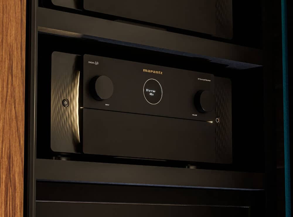 Marantz CINEMA 40 AV receiver with matched Marantz system components