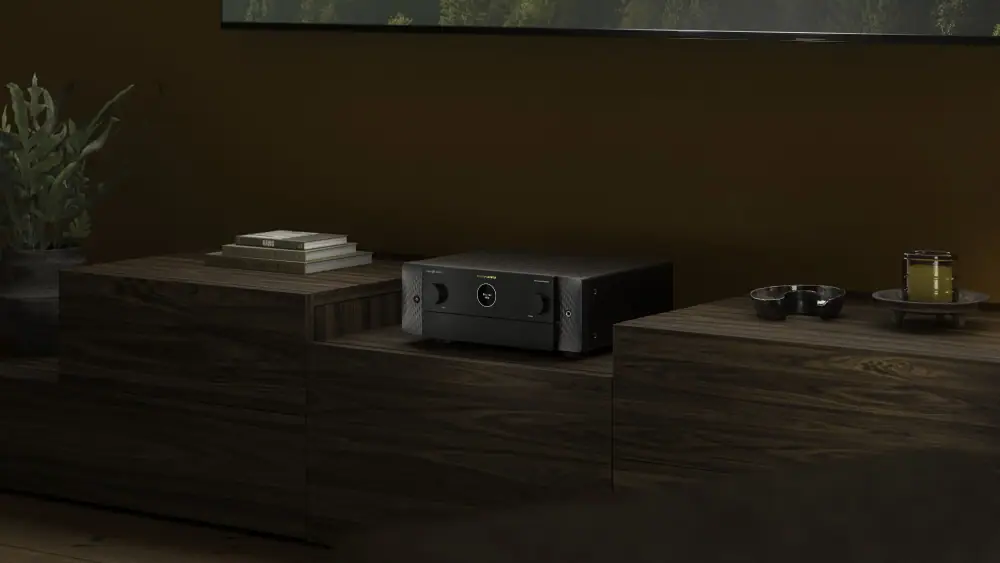Marantz CINEMA 50 SERIES 2 AV receiver in a home theater setup