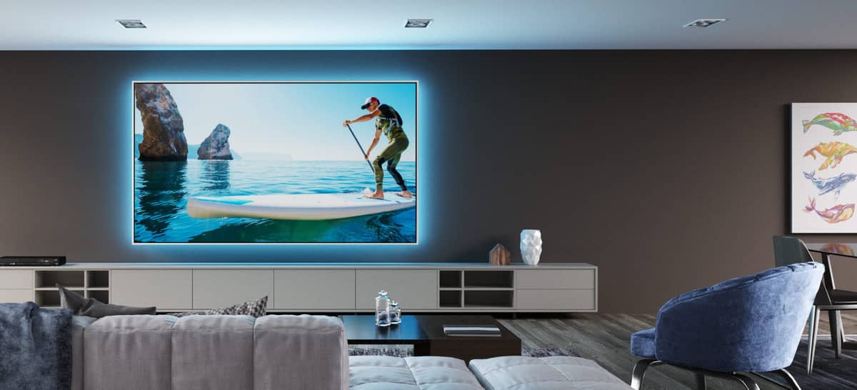 Screen Innovations Zero Edge projection screen