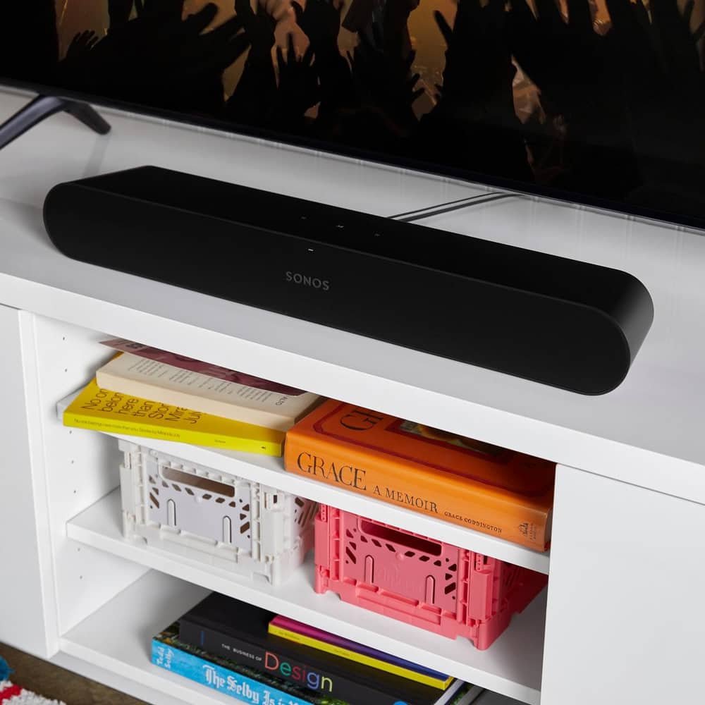 Ray's compact size is perfect for tight spaces and smaller media consoles